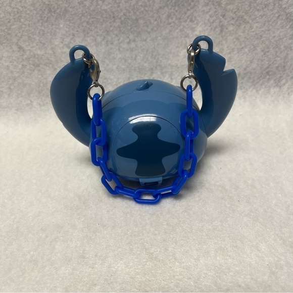 Lilo & STITCH Candy Holder Tokyo Disneyland TDR Blue Chain - Picture 6 of 10